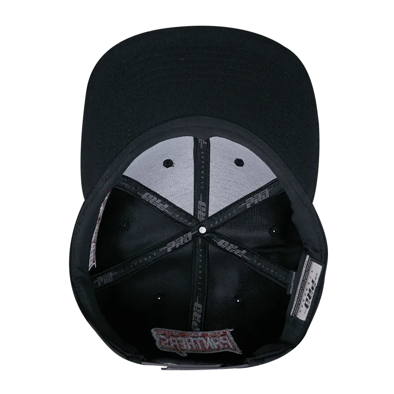 CLARK ATLANTA UNIVERSITY CLASSIC UNISEX WOOL SNAPBACK HAT (BLACK)