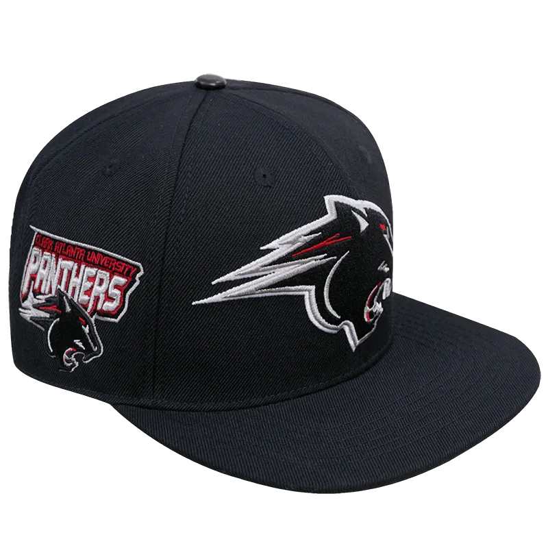 CLARK ATLANTA UNIVERSITY CLASSIC UNISEX WOOL SNAPBACK HAT (BLACK)