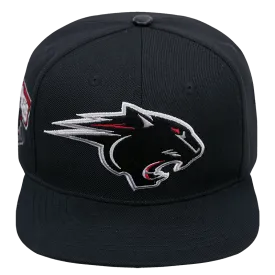 CLARK ATLANTA UNIVERSITY CLASSIC UNISEX WOOL SNAPBACK HAT (BLACK)