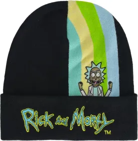 Concept One Rick and Morty Cuff Beanie Hat, Winter Knit Cap