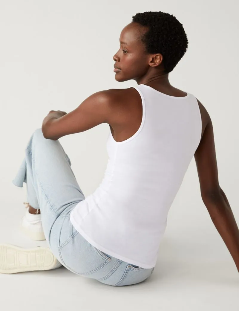 Cotton Rich Vest Top