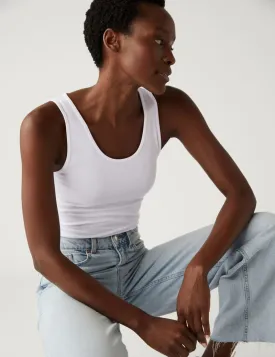 Cotton Rich Vest Top