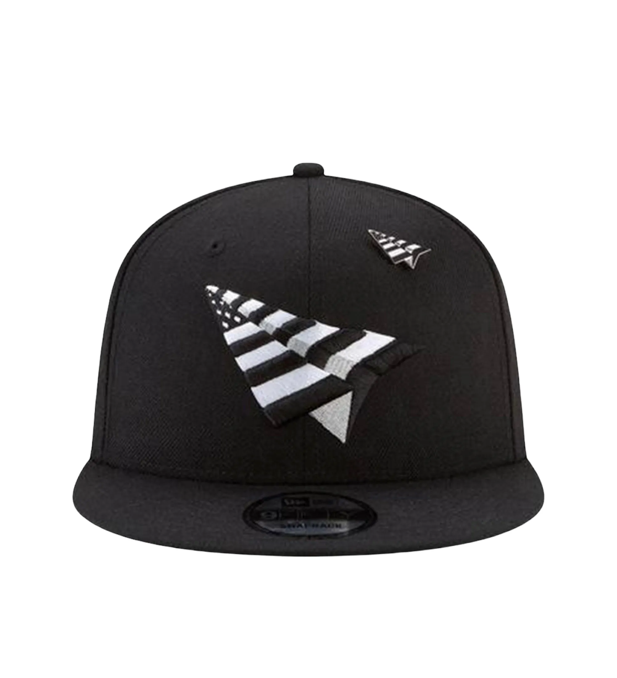 Crown Snapback - Black w/Green Undervisor