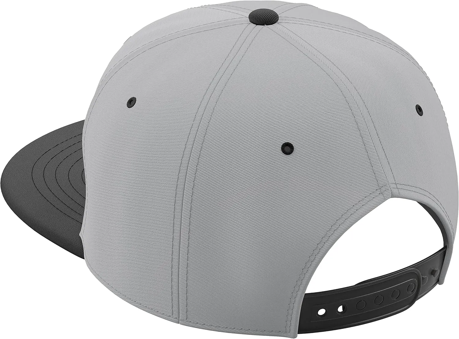 Daxton Classic Snapback Hat Old English Black Font Alphabet A to Z Flat Bill Visor Cap