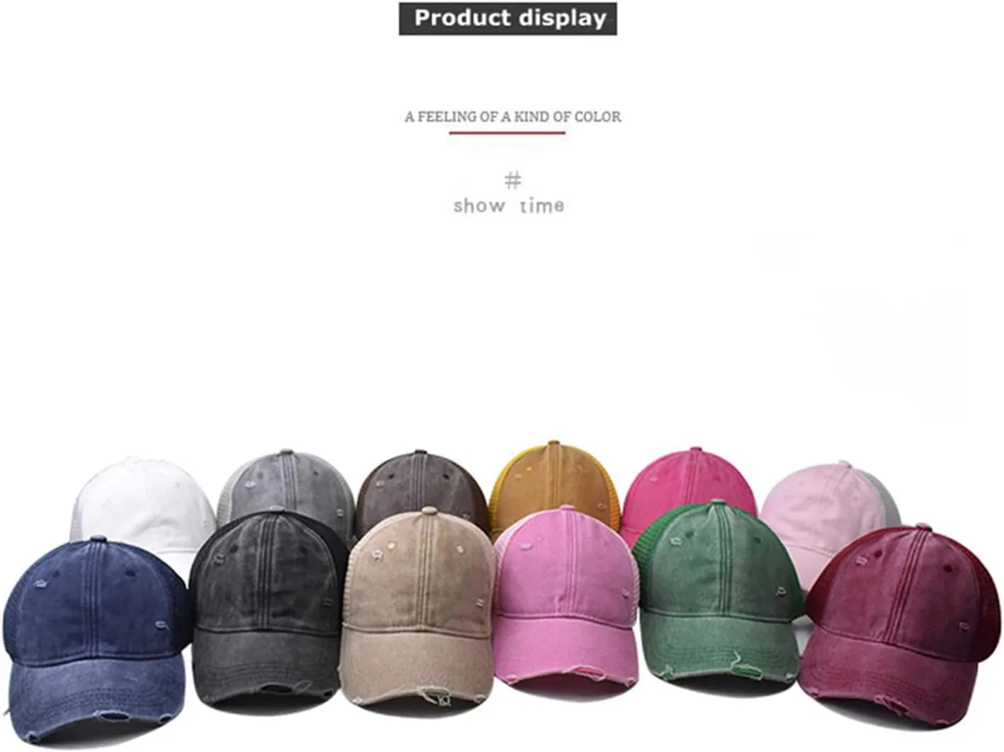 Designed Baseball Hats for Women and Men Dad Cap Hats for Ourdoor Activities Daily