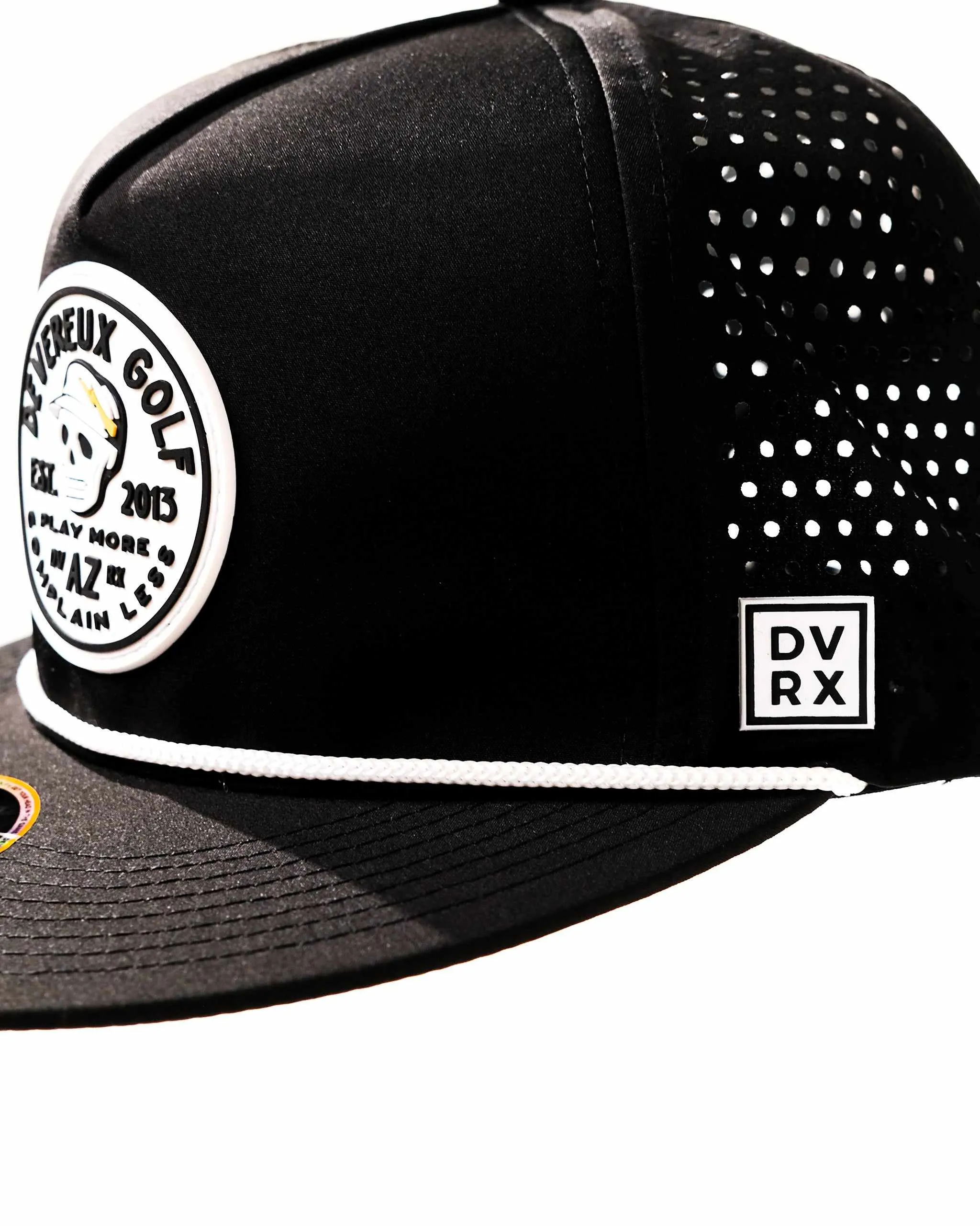 Devereux Patch Hat - Black