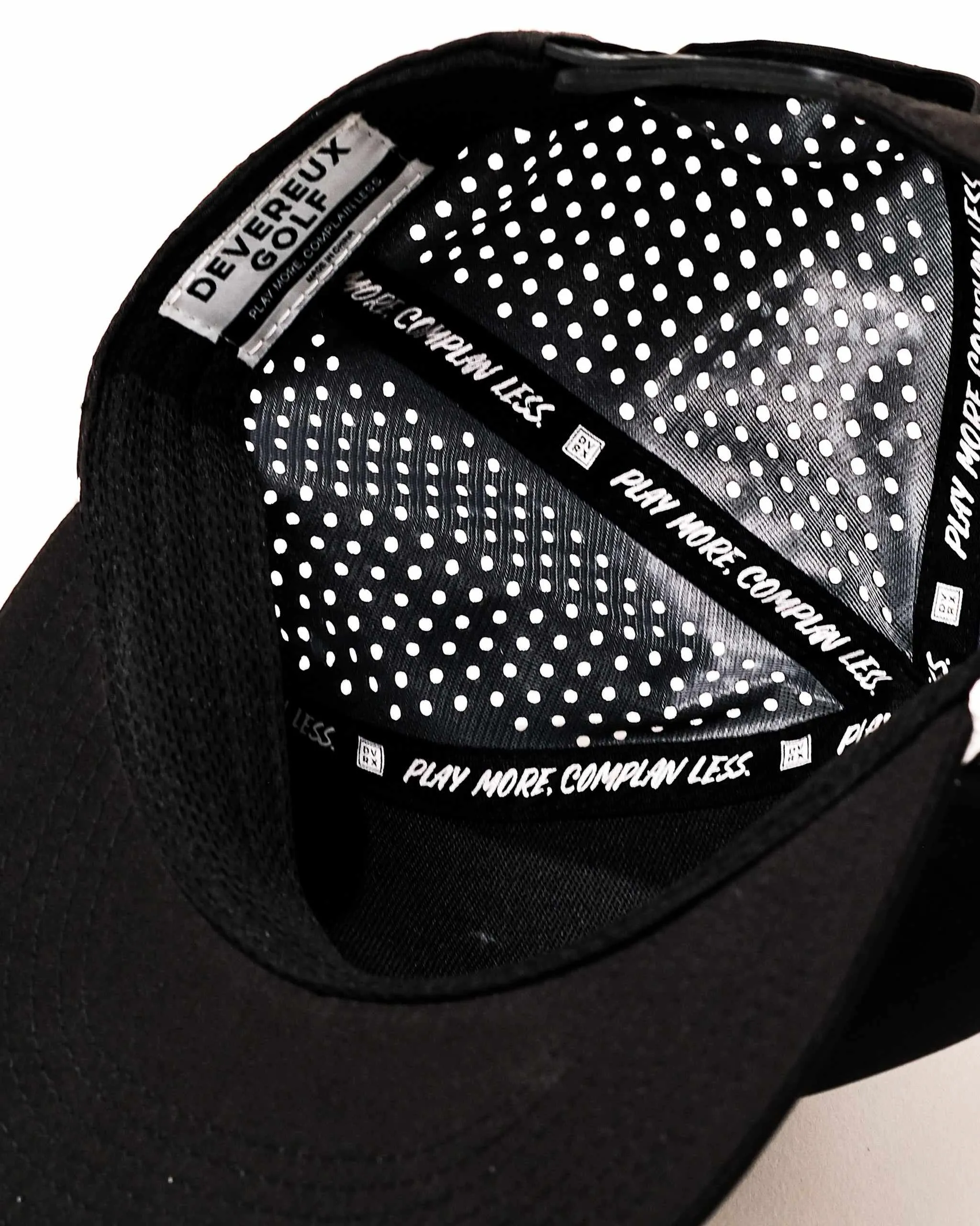 Devereux Patch Hat - Black