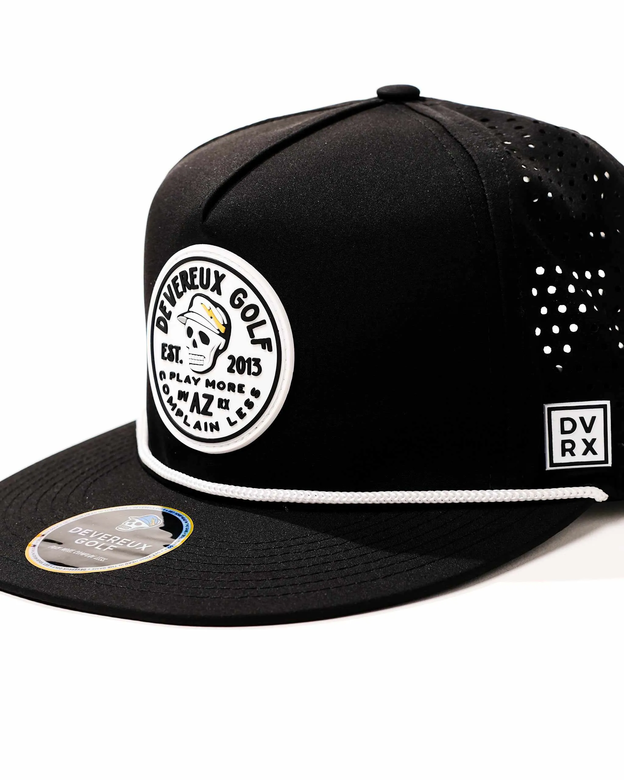 Devereux Patch Hat - Black