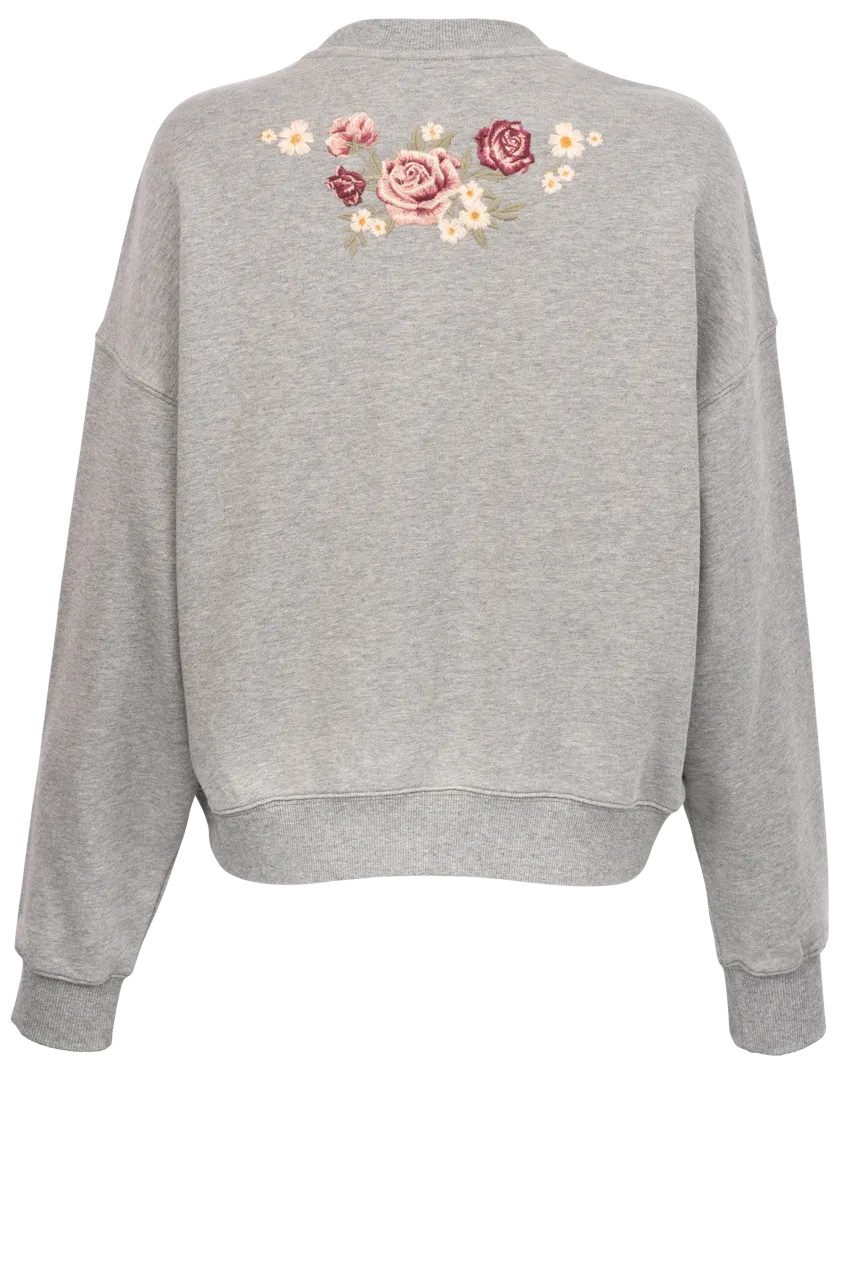 Driftwood Teddy Rose Sweatshirt