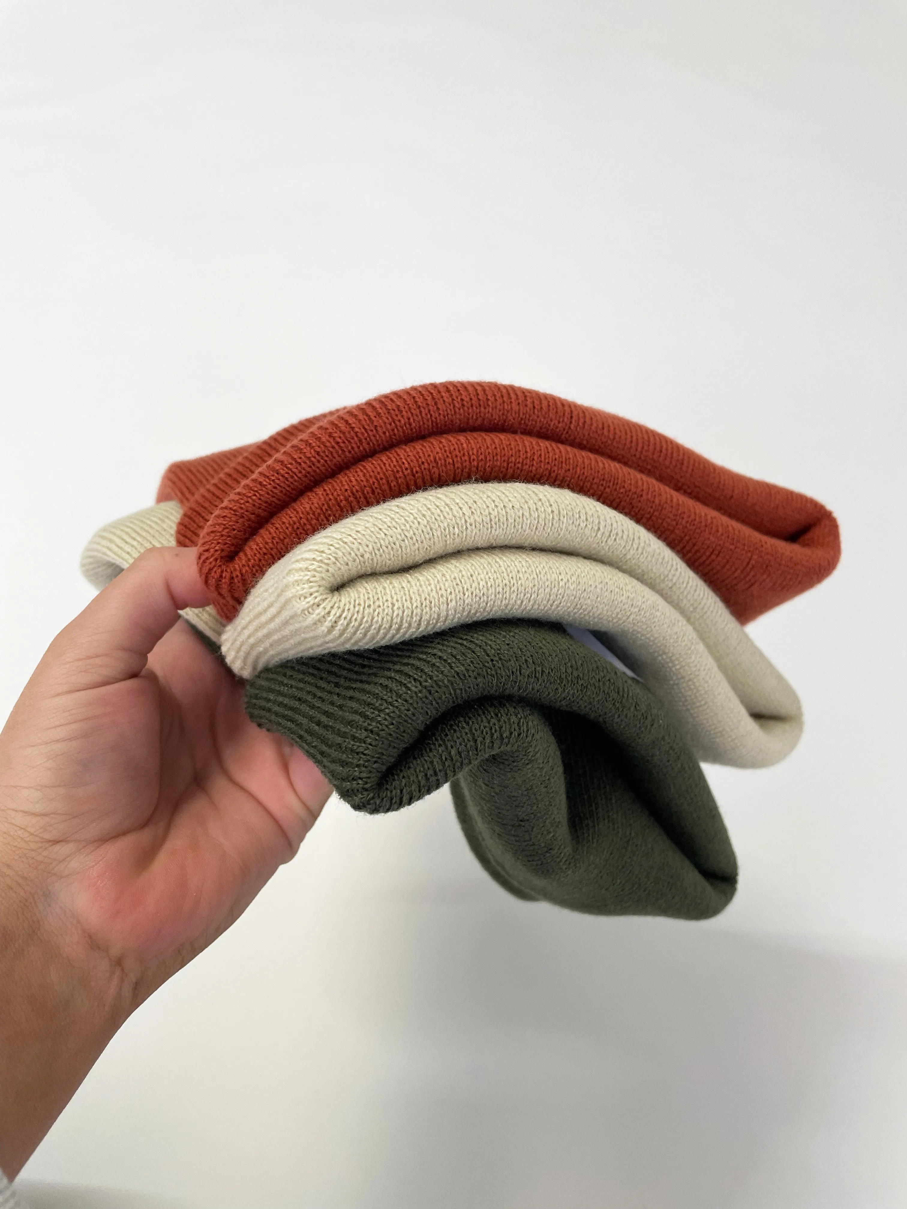 Essentials Label Beanies