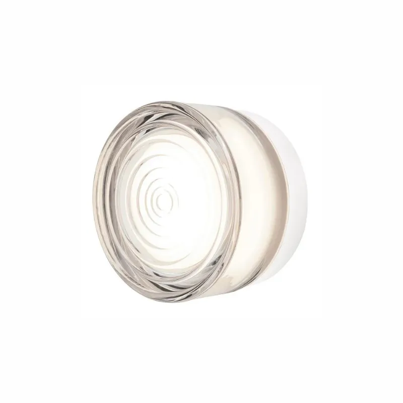 Exterior Thick Textured Glass Wall Light
