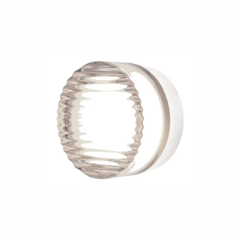 Exterior Thick Textured Glass Wall Light