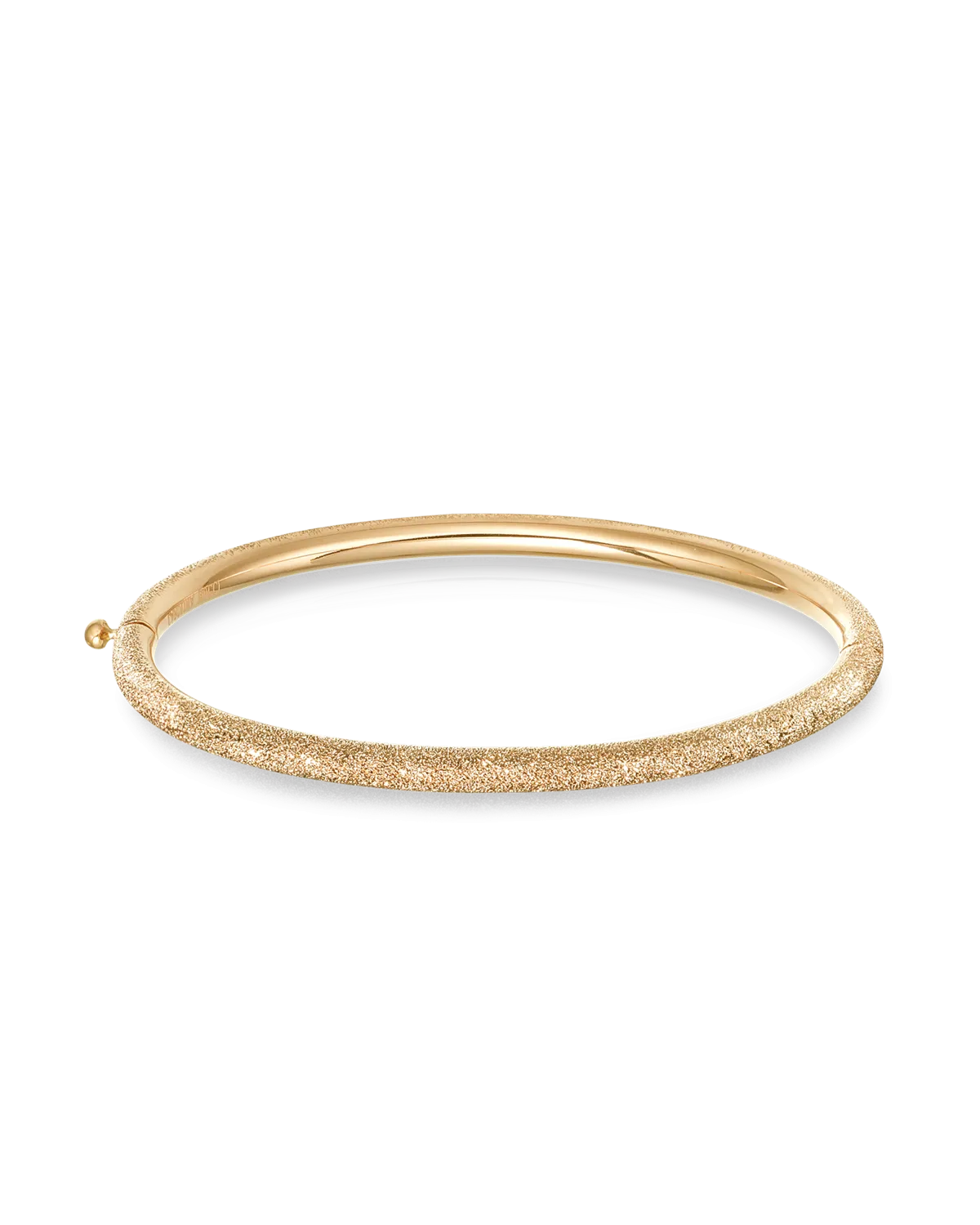 Florentine Finish Thick Bangle