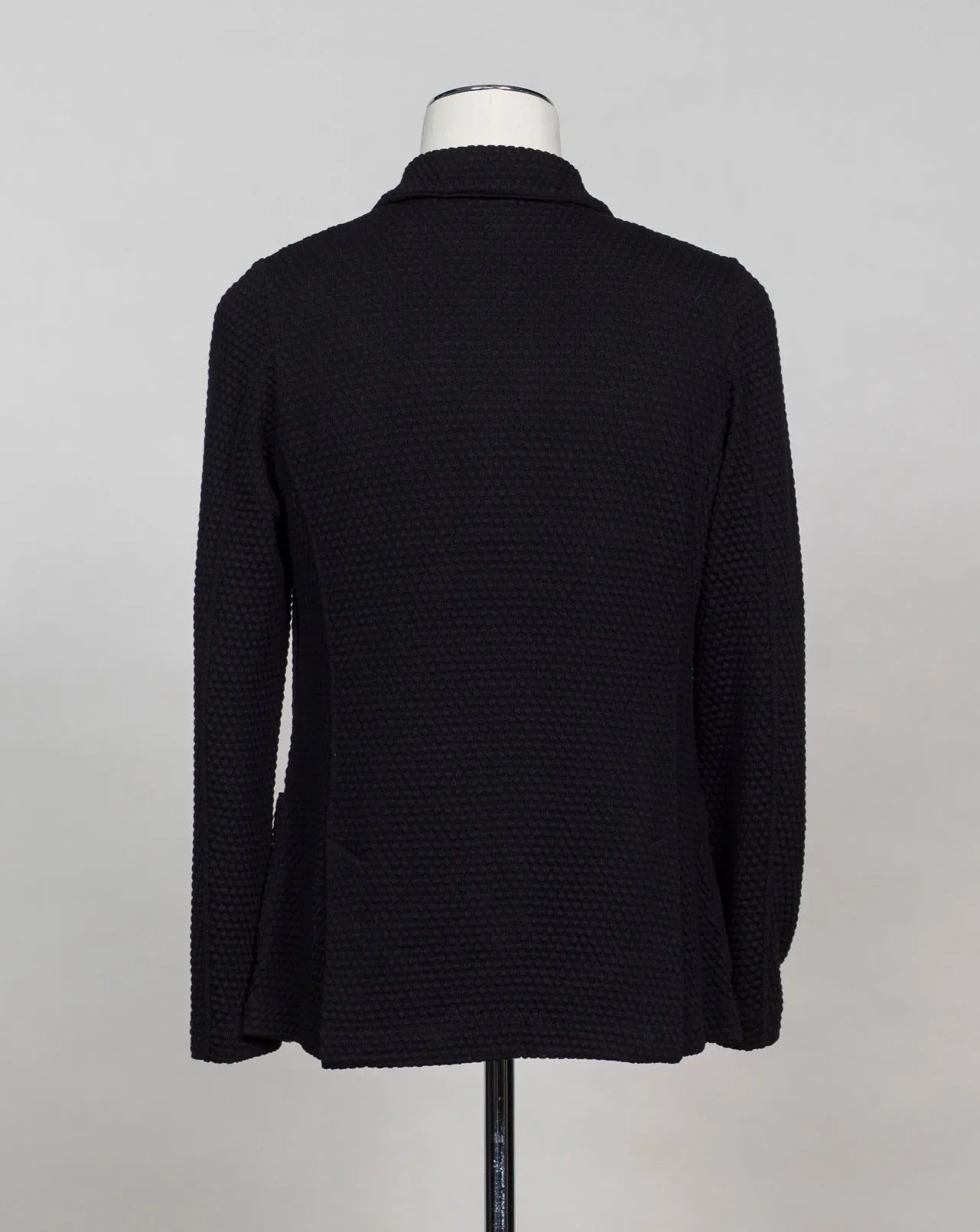 Gran Sasso Spot Knit Jacket / Black