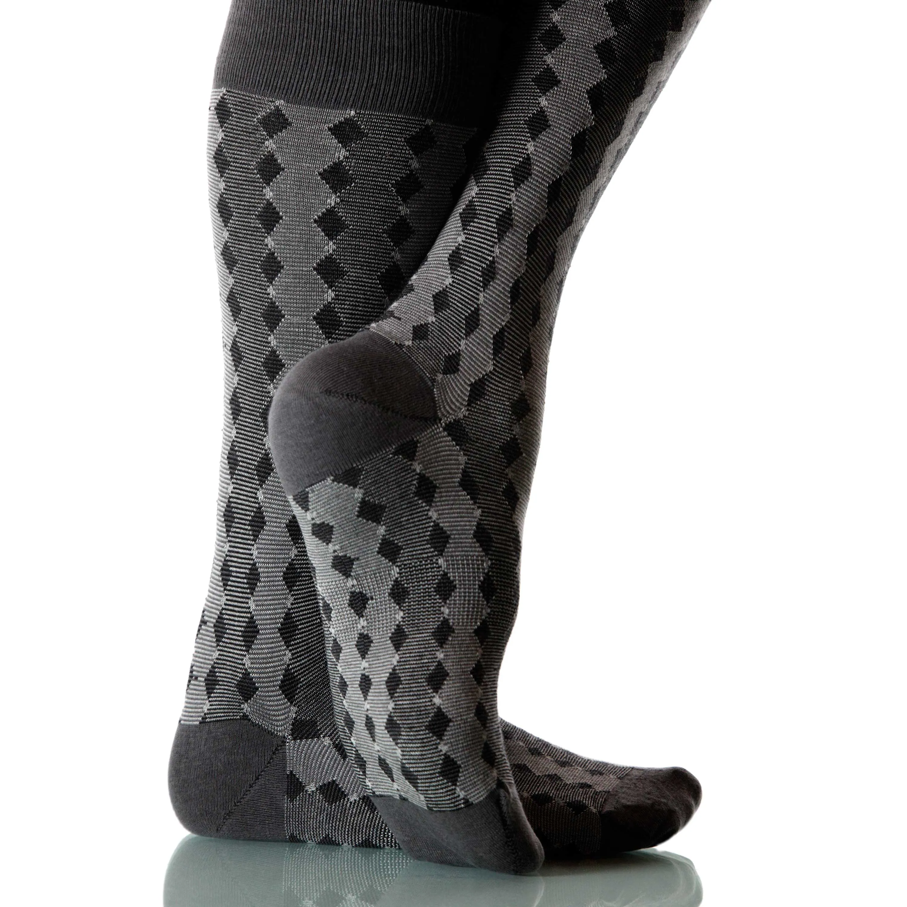 Gray Diamond Stripe