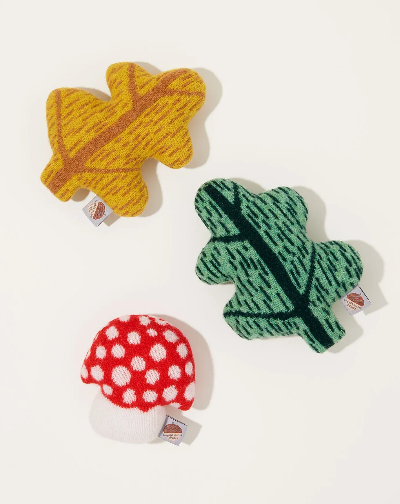 Green Mini Leaf Cushion