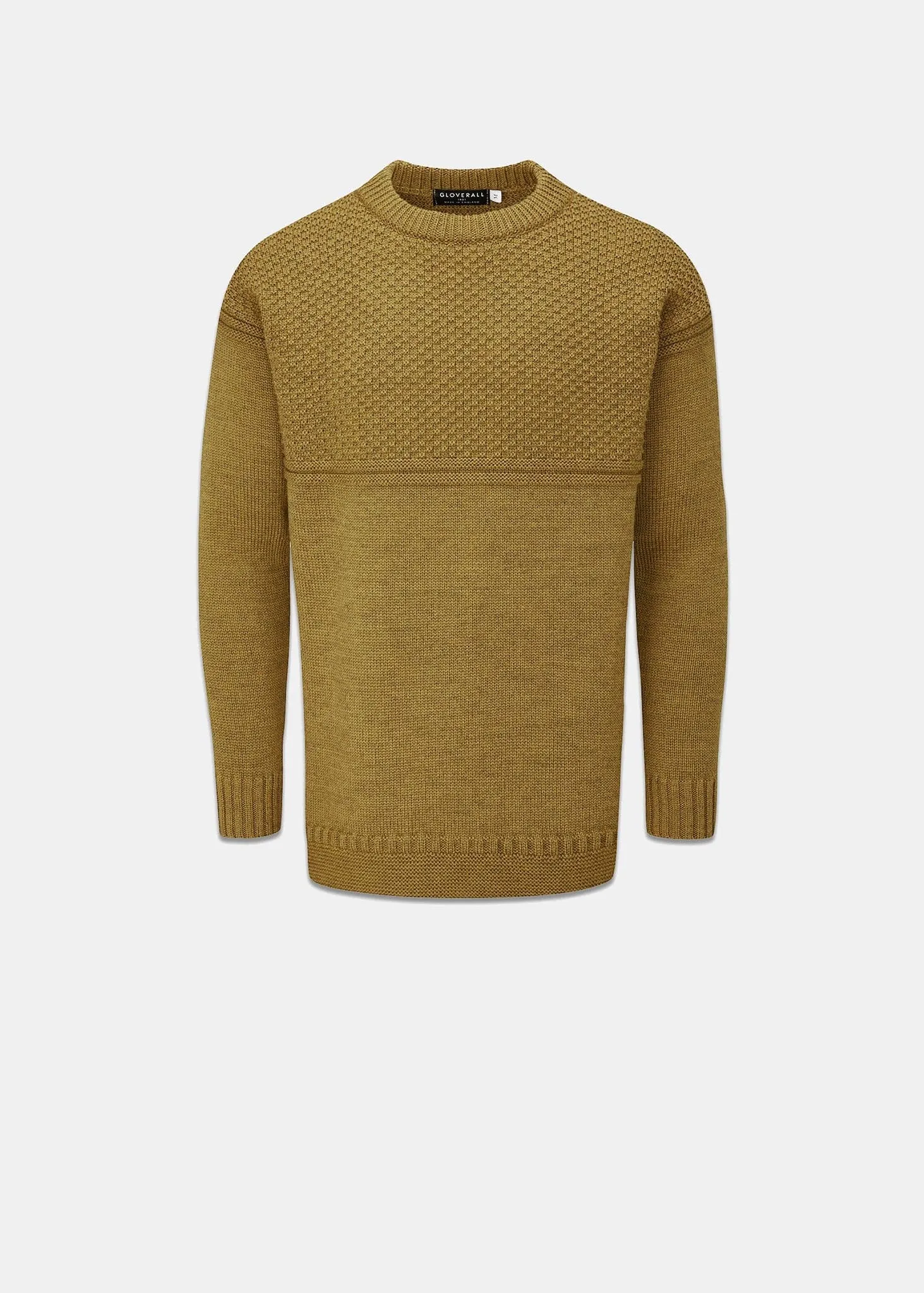Guernsey Jumper Mustard