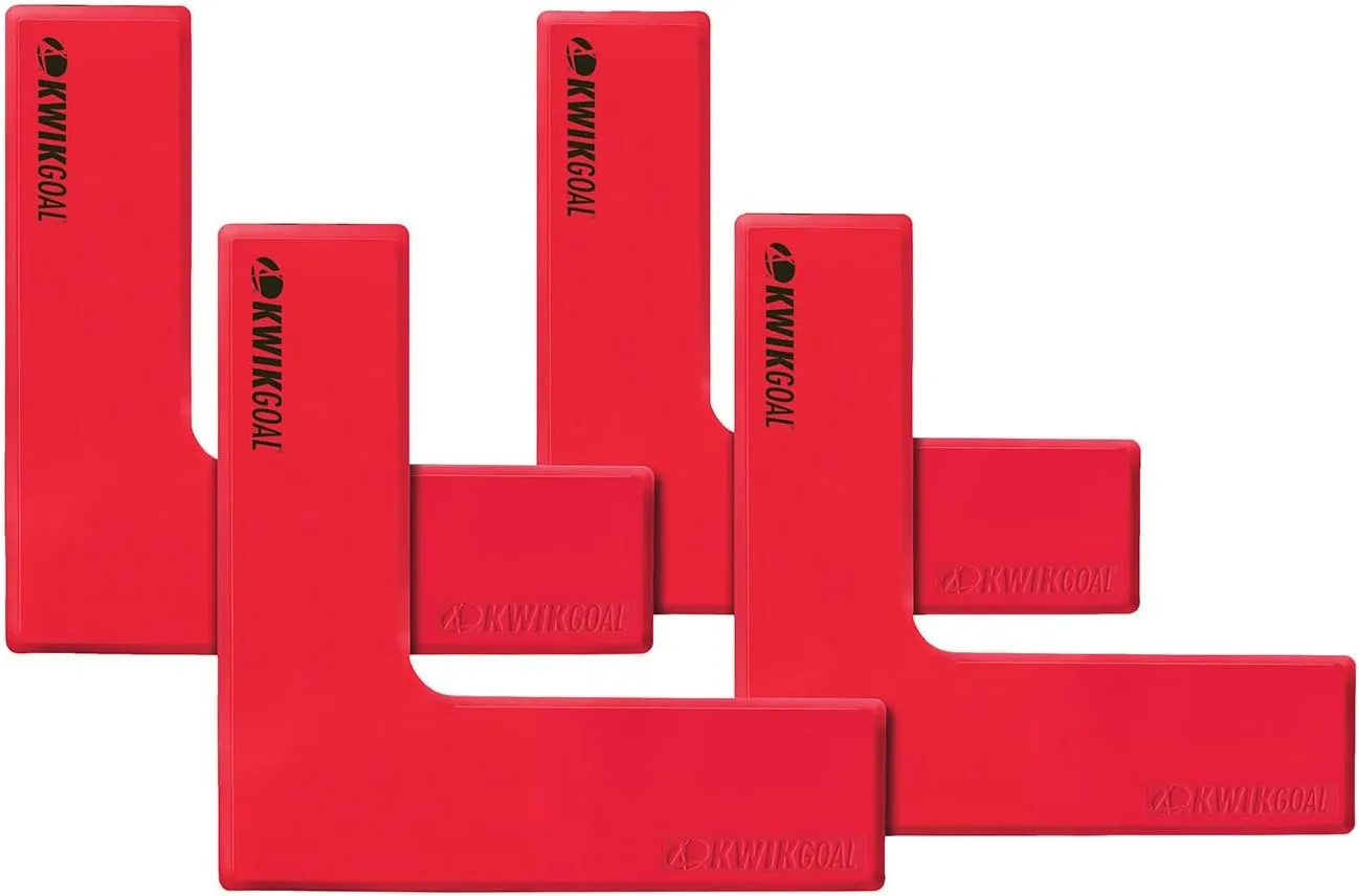 Kwik Goal Flat Corner Marker (Pack of 4)