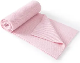 Lallier Cashmere Wool Scarf, Ultra Soft Classic Ribbed Solid Color Winter Scarf for Men and Women with Gift Box