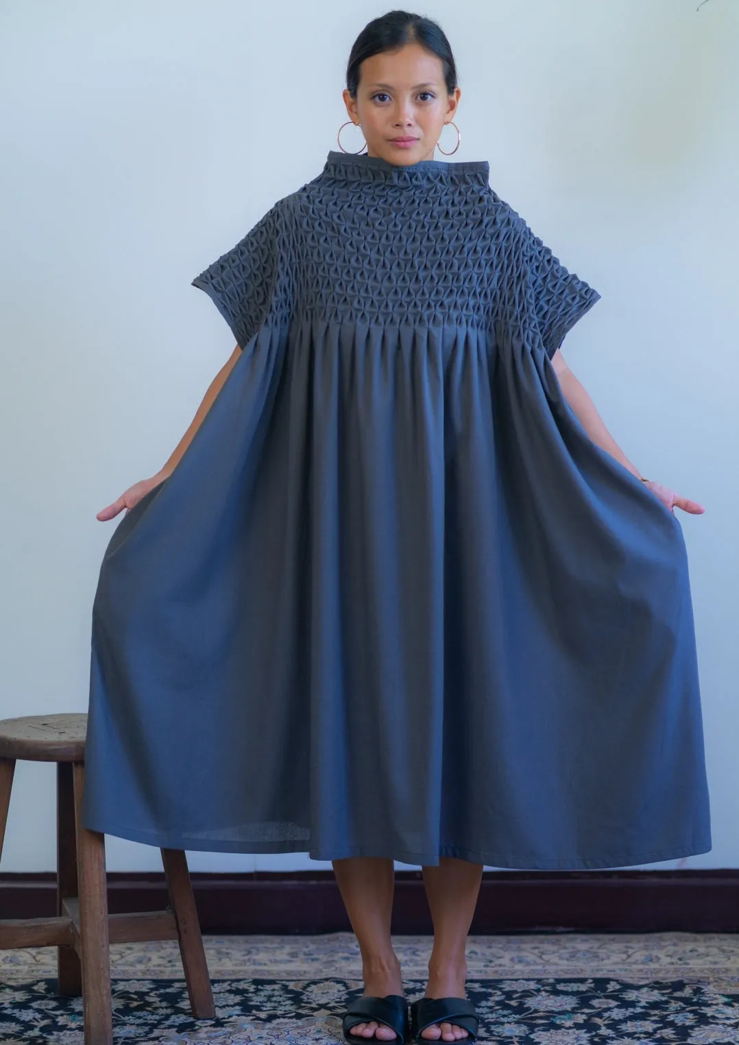 lily dress - gray