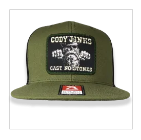 Loden CNS Rectangle Patch Flatbill Hat