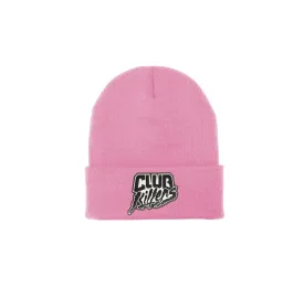 Logo Cuffed Beanie - Baby Pink