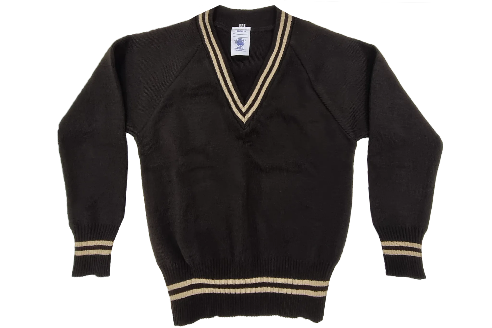 Longsleeve Striped Jersey - Madlo Brown/Beige