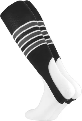 MadSportsStuff Baseball Stirrups Softball Stirrups with Stripes for Boys Girls Men Women Pattern B 3 Stripe