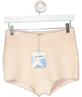 Majorelle Cream Boucle Soft Knit Garcela Shorts UK XS