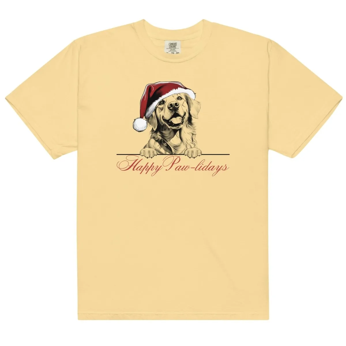 Make It Yours™ 'Happy Paw-lidays' Tee