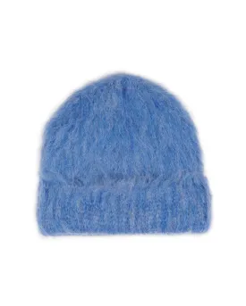 Marled Basic Beanie - Light Blue