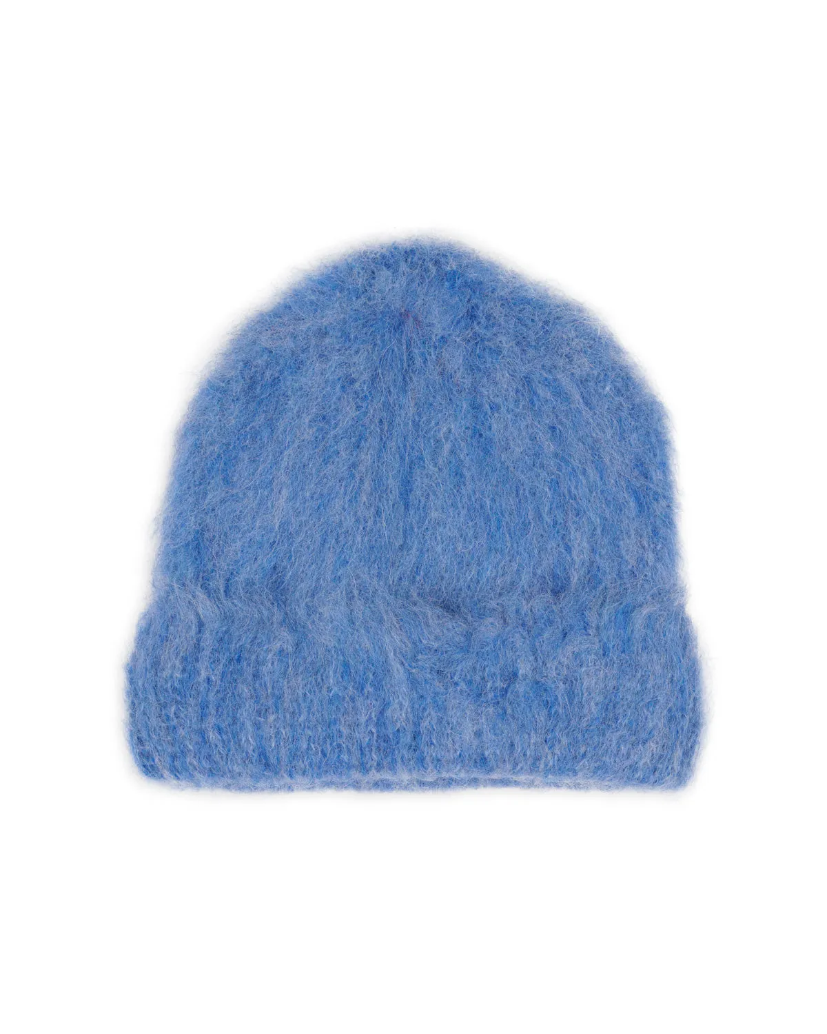 Marled Basic Beanie - Light Blue