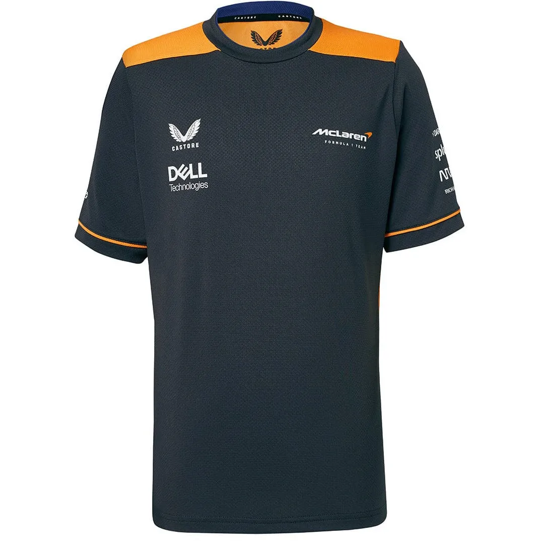 McLaren F1 Kids Replica Set Up T-Shirt- Youth Papaya/Phantom