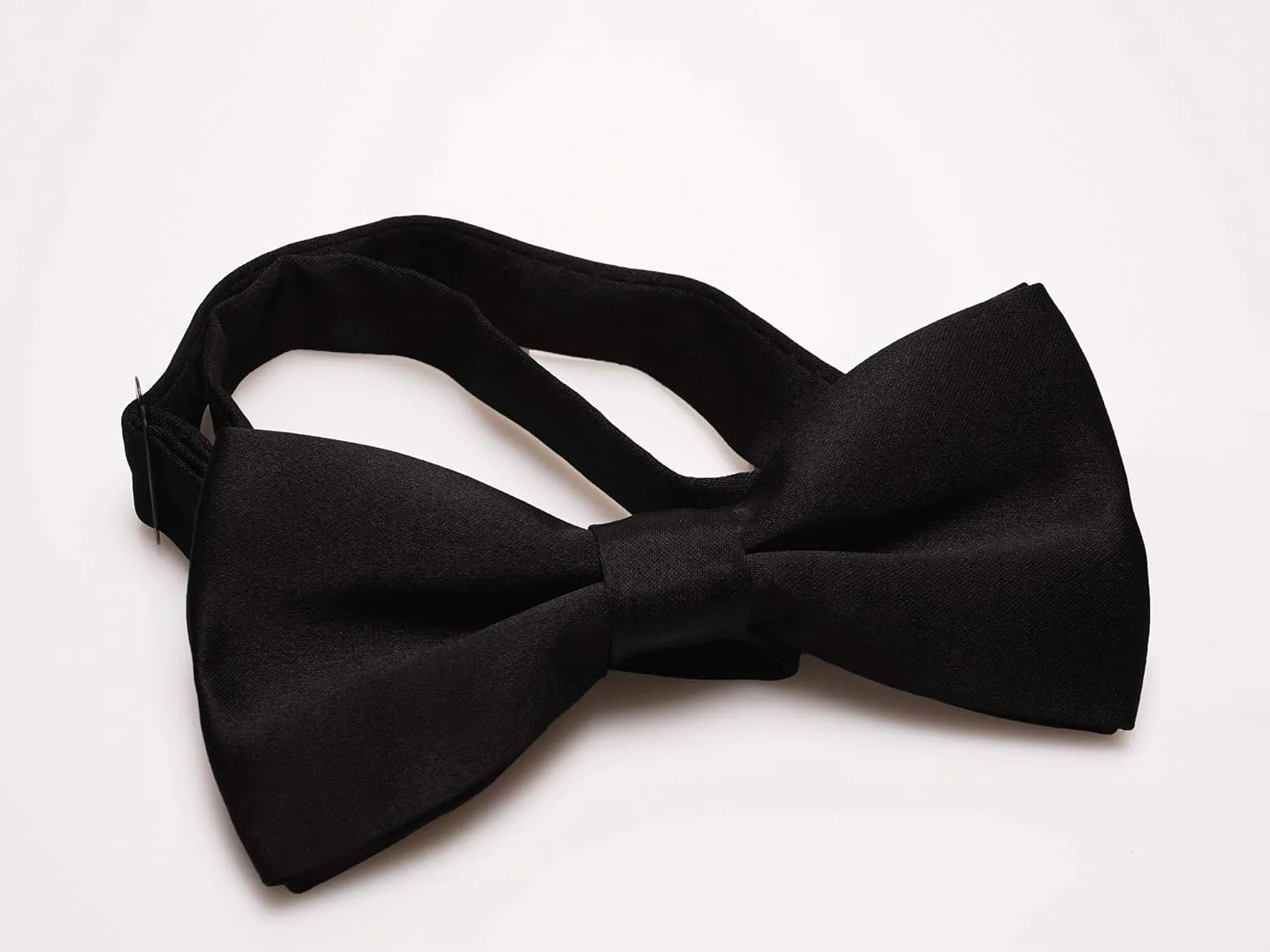Men's Bowties Formal Satin Solid - 6/12 Pack Bow Ties Pre-tied Adjustable Ties for Men Many Colors Option in bulk