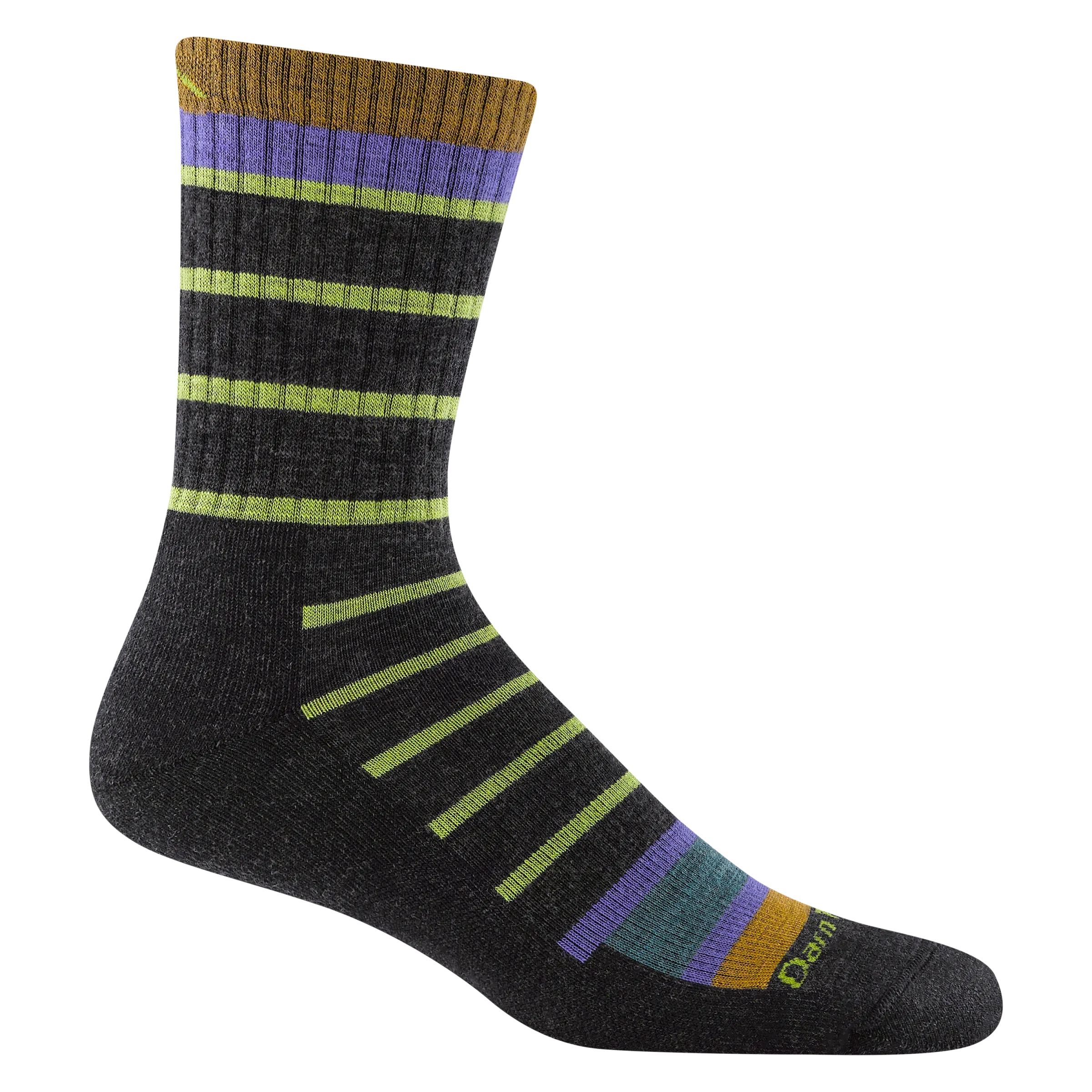 Men's Via Ferrata Micro Crew  Midweight Hiking Sock