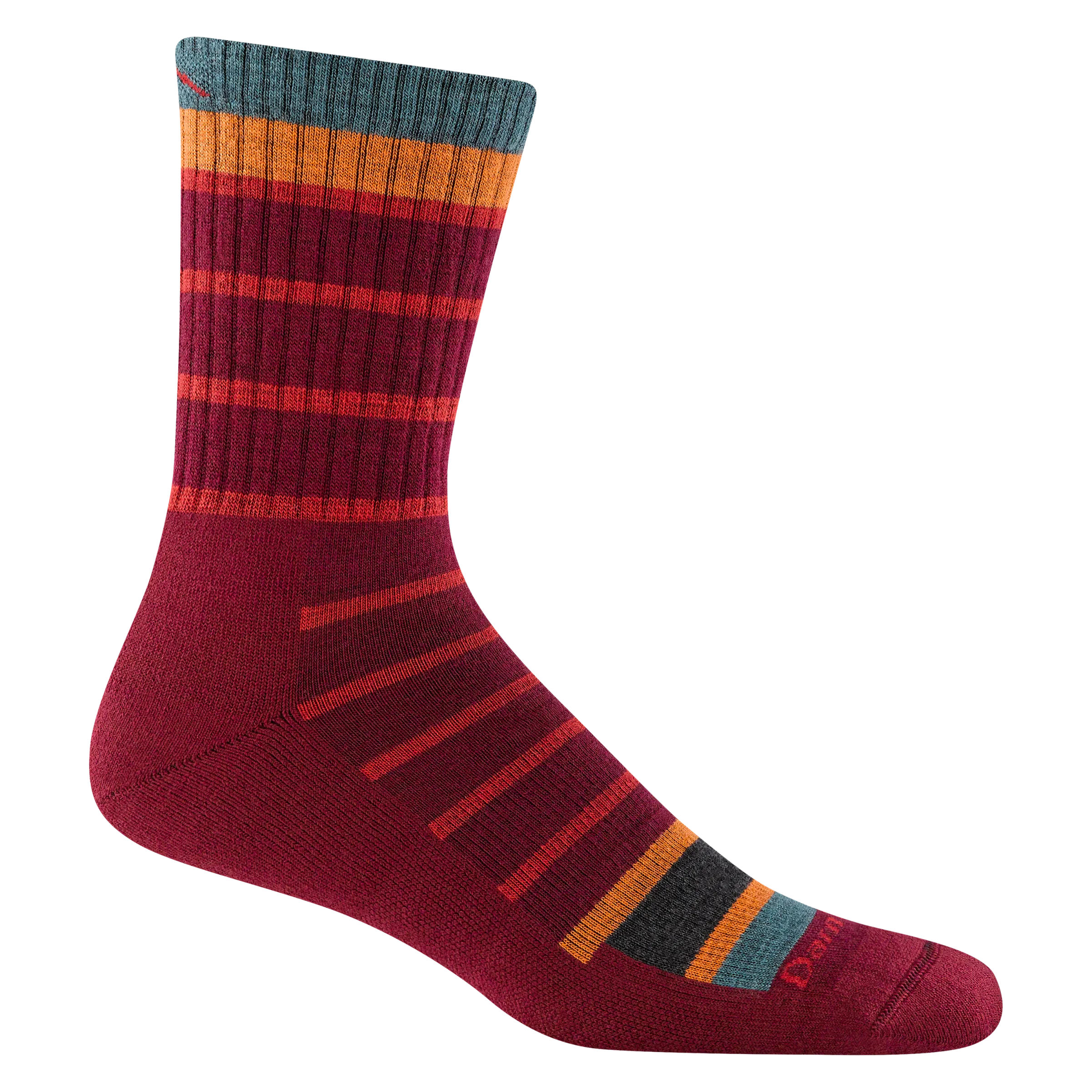 Men's Via Ferrata Micro Crew  Midweight Hiking Sock