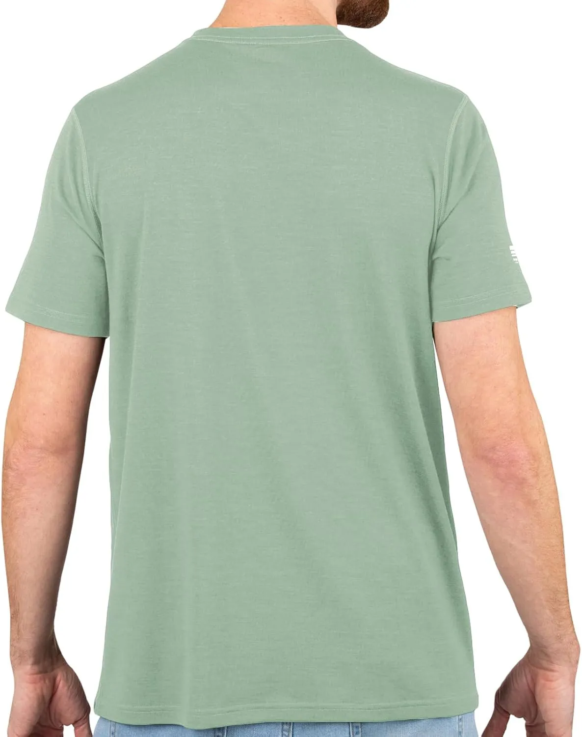 MERIWOOL Mens Merino Wool Short Sleeve T Shirt Lightweight Base Layer
