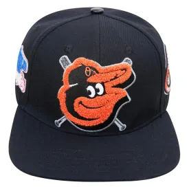 MLB BALTIMORE ORIOLES MASHUP UNISEX SNAPBACK (BLACK)