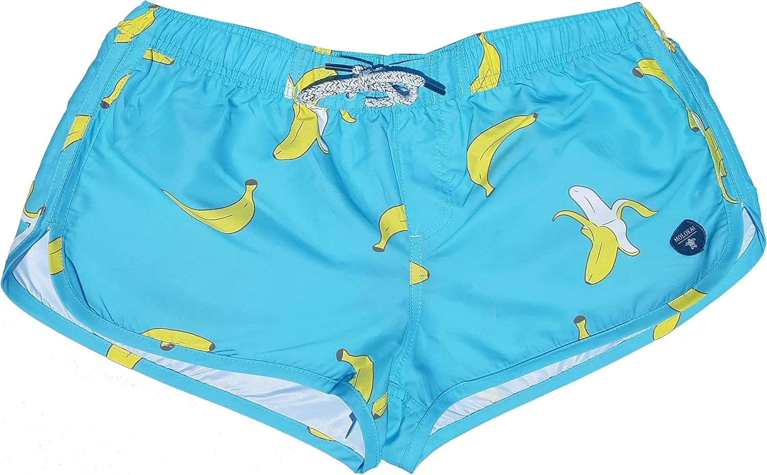 Molokai Womens Swim Trunks Quick Dry Elastic Waist Drawstring
