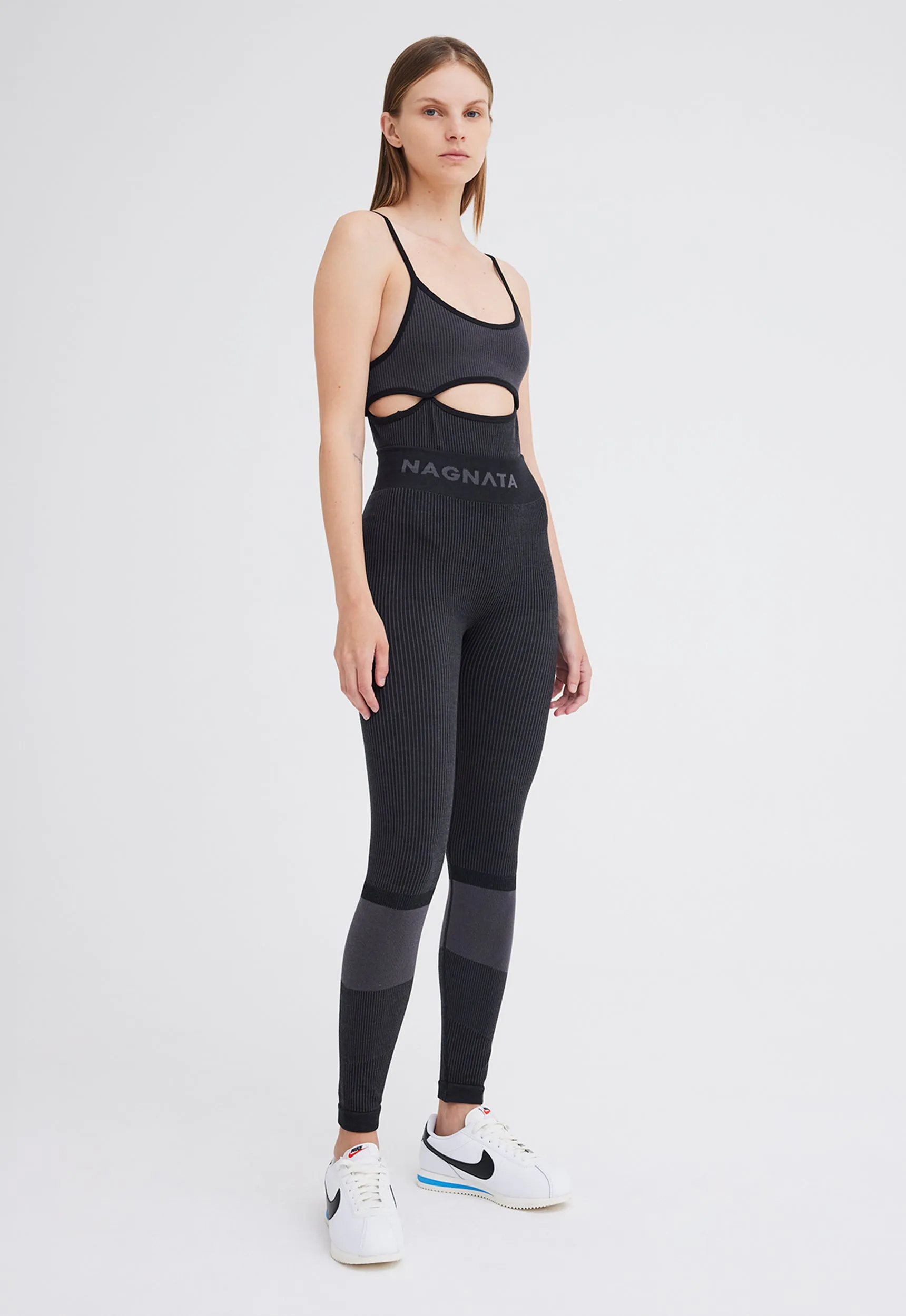 NAGNATA Rib Legging - Black