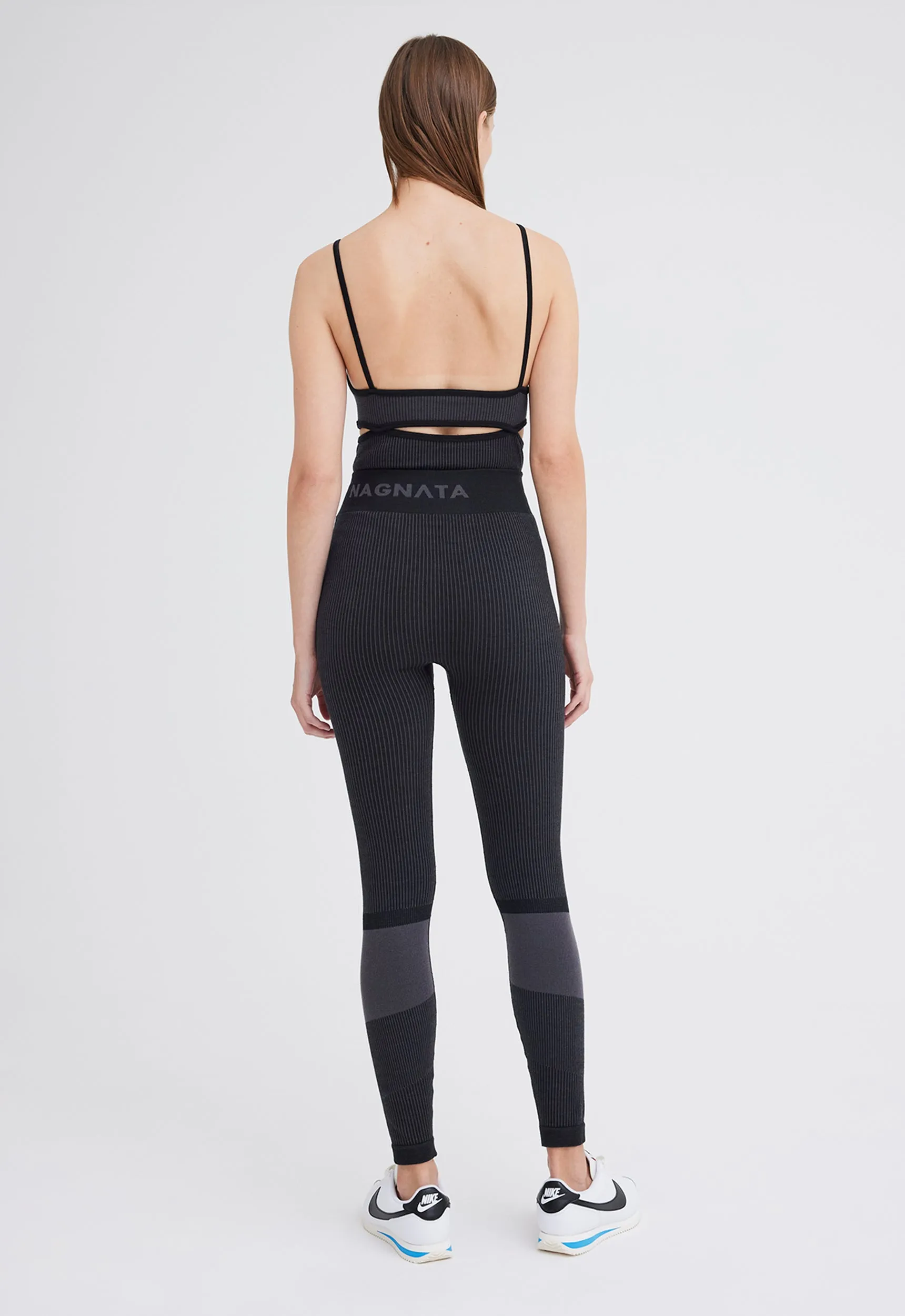 NAGNATA Rib Legging - Black