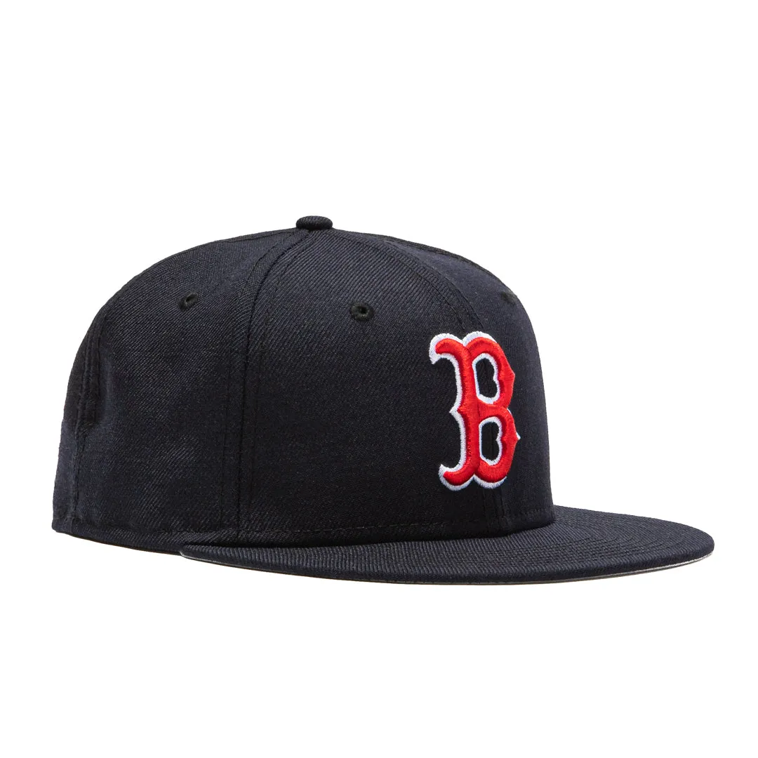 New Era 59Fifty Retro On-Field Boston Red Sox Game Hat - Navy