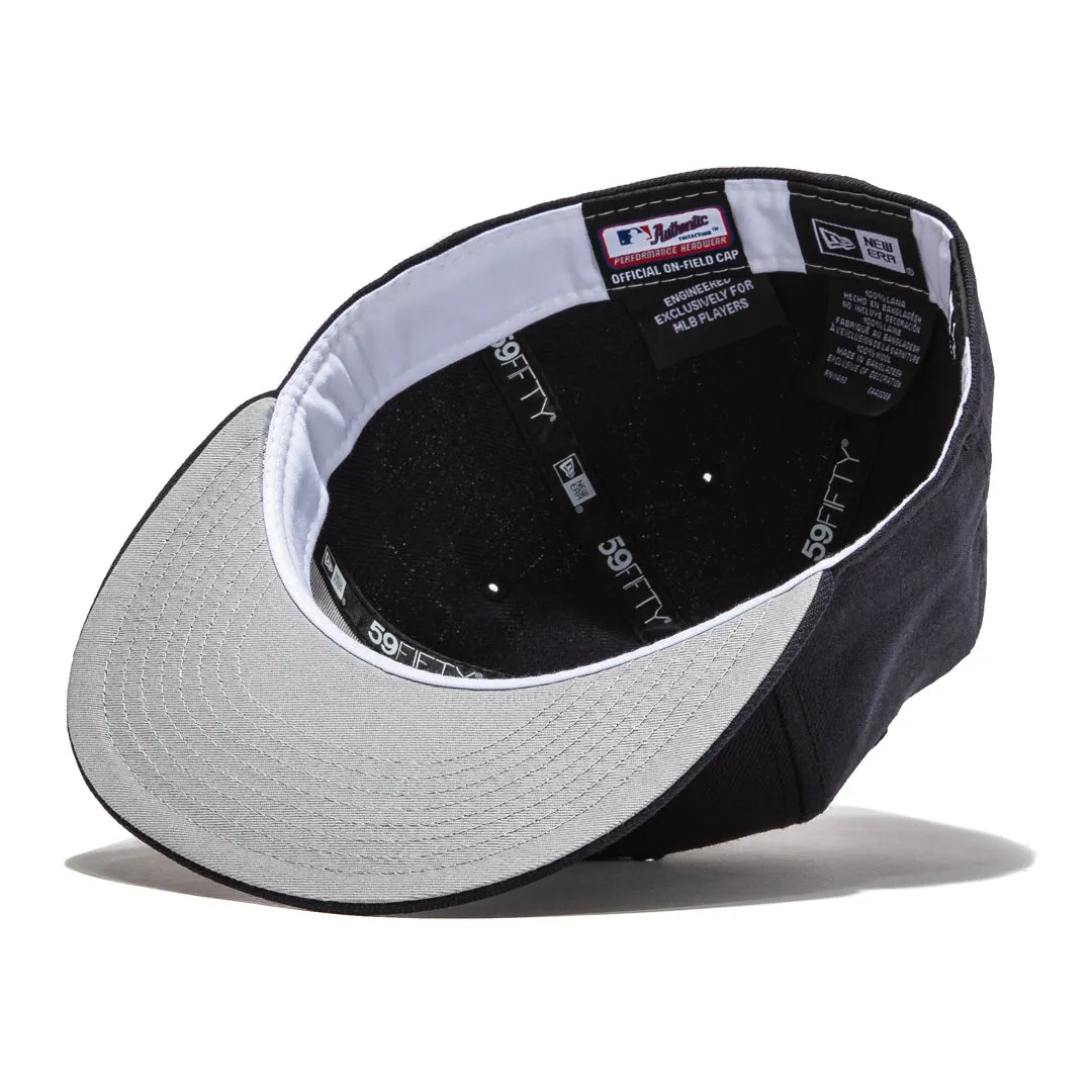 New Era 59Fifty Retro On-Field Boston Red Sox Game Hat - Navy