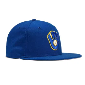 New Era 59Fifty Retro On-Field Milwaukee Brewers Alternate Hat - Royal