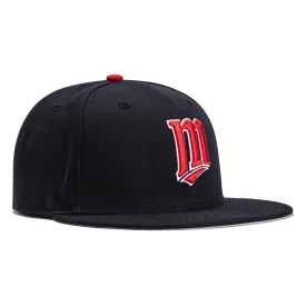 New Era 59Fifty Retro On-Field Minnesota Twins M Hat - Navy