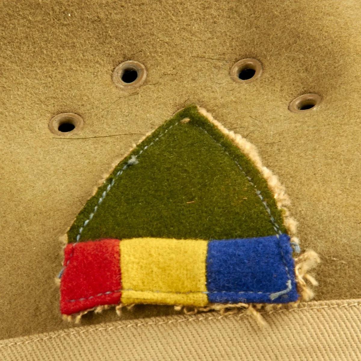 Original British WWII 1943 Chindits Special Forces WAFF Named Tropical Slouch Bush Hat