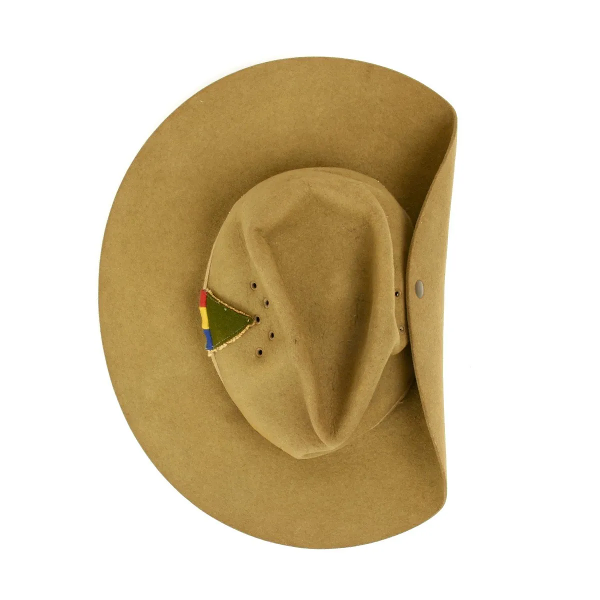 Original British WWII 1943 Chindits Special Forces WAFF Named Tropical Slouch Bush Hat