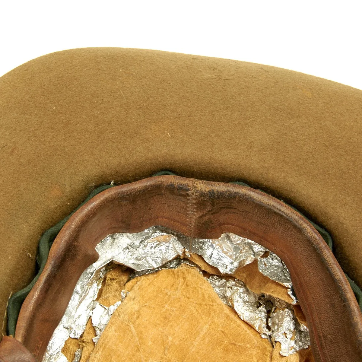 Original British WWII 1943 Chindits Special Forces WAFF Named Tropical Slouch Bush Hat