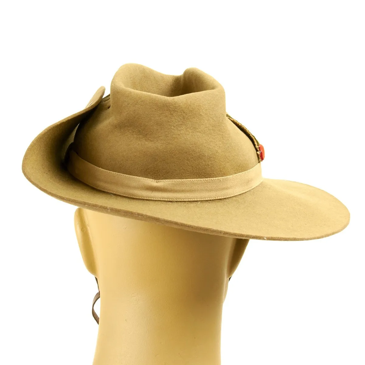 Original British WWII 1943 Chindits Special Forces WAFF Named Tropical Slouch Bush Hat