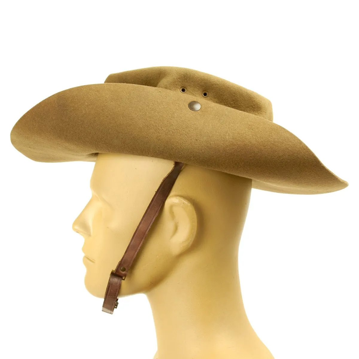 Original British WWII 1943 Chindits Special Forces WAFF Named Tropical Slouch Bush Hat